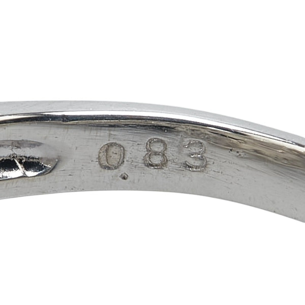 Pt900 プラチナ ダイヤ0.83ct リング 指輪 レディース 11号 【中古】