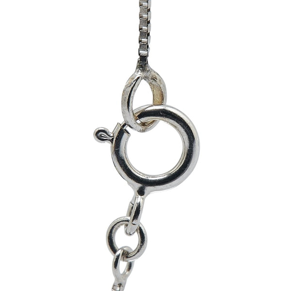 K14WG ホワイトゴールド 黒蝶真珠11mm ダイヤ0.50ct 星 スター モチーフ ペンダントネックレス レディース 【中古】
