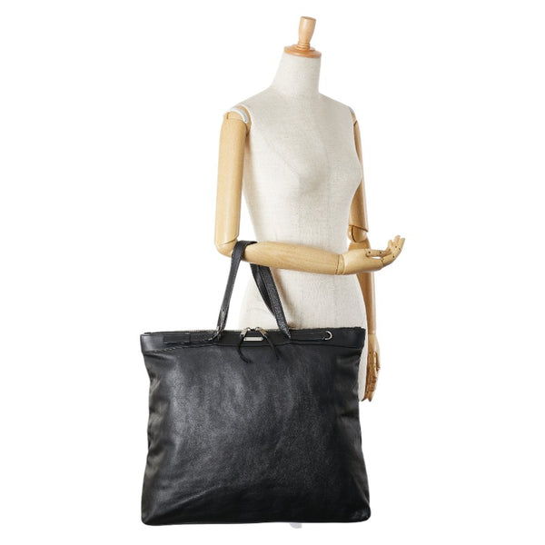 サンローラン トートバッグ 505880 ブラック レザー レディース SAINT LAURENT 【中古】