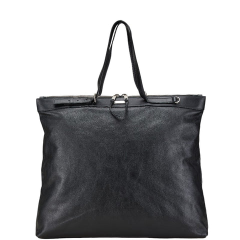 サンローラン トートバッグ 505880 ブラック レザー レディース SAINT LAURENT 【中古】