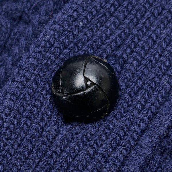 アレキサンダーマックイーン カーディガン サイズ：XS ネイビー ブラック ウール メンズ Alexander McQueen 【中古】