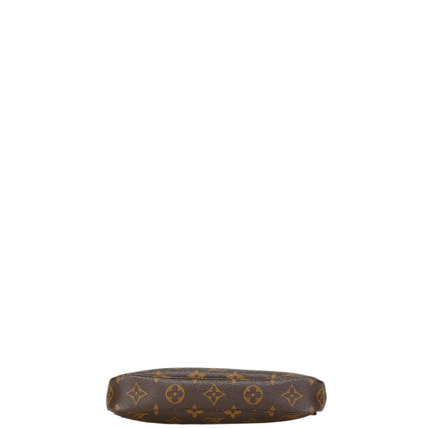 ルイ ヴィトン モノグラム ポシェット アクセソワール ハンドバッグ M51980 ブラウン PVC レザー レディース LOUIS VUITTON 【中古】