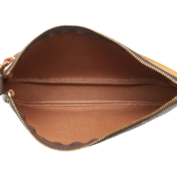 ルイ ヴィトン モノグラム ポシェット アクセソワール ハンドバッグ M51980 ブラウン PVC レザー レディース LOUIS VUITTON 【中古】