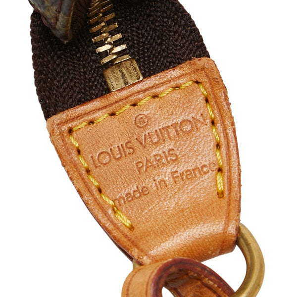 ルイ ヴィトン モノグラム ポシェット アクセソワール ハンドバッグ M51980 ブラウン PVC レザー レディース LOUIS VUITTON 【中古】