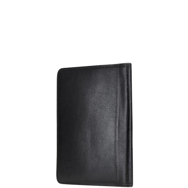 コーチ ドキュメントケース 書類ケース ブラック レザー メンズ COACH 【中古】