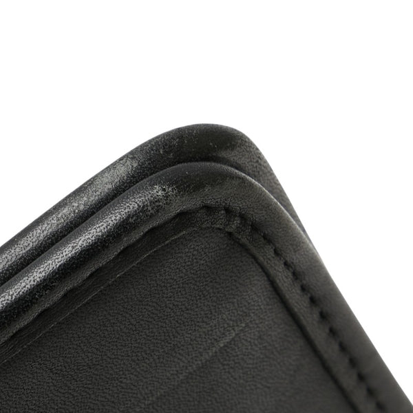 コーチ ドキュメントケース 書類ケース ブラック レザー メンズ COACH 【中古】