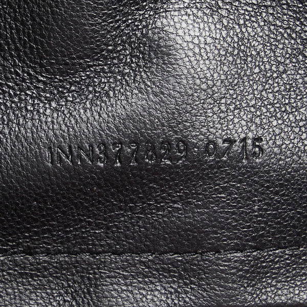 サンローラン YSLロゴ サッチェル ミディアム 斜め掛け チェーン ショルダーバッグ 377829 ピンク パテントレザー レディース SAINT LAURENT 【中古】