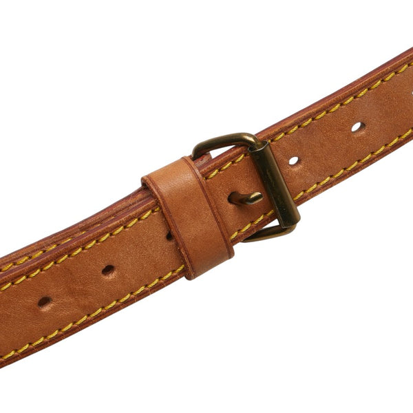 ルイ ヴィトン ショルダーストラップ ブラウン レザー レディース LOUIS VUITTON 【中古】