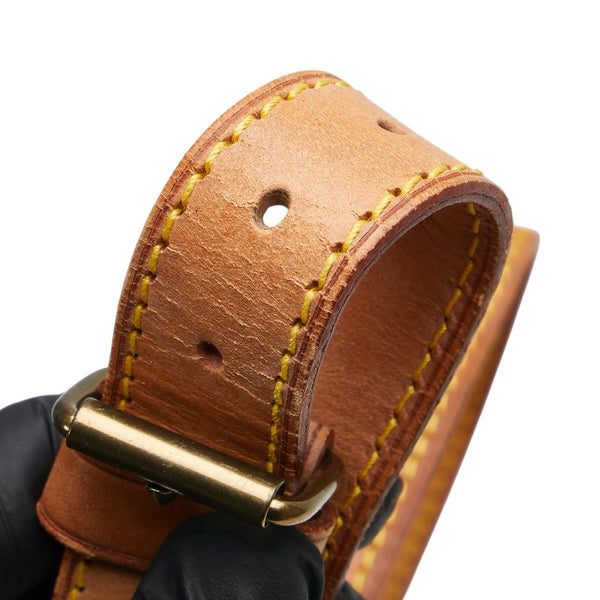 ルイ ヴィトン ショルダーストラップ ブラウン レザー レディース LOUIS VUITTON 【中古】