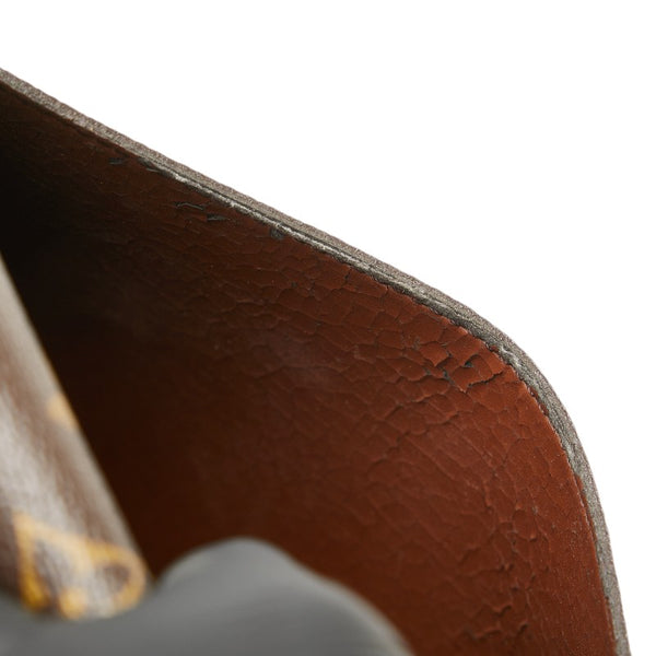 ルイ ヴィトン モノグラム サンクルー24 斜め掛け ショルダーバッグ M51242 ブラウン PVC レザー レディース LOUIS VUITTON 【中古】