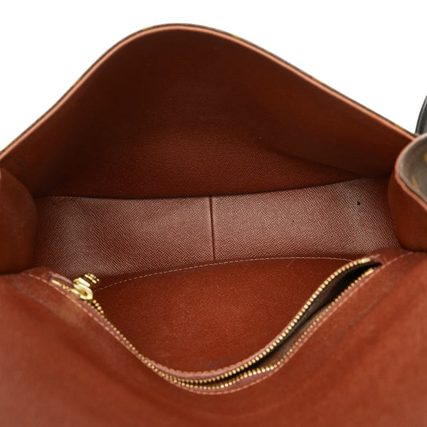 ルイ ヴィトン モノグラム サンクルー24 斜め掛け ショルダーバッグ M51242 ブラウン PVC レザー レディース LOUIS VUITTON 【中古】
