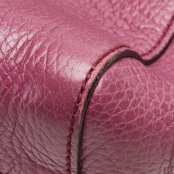 グッチ ハンドバッグ ショルダーバッグ 2WAY パープル レザー レディース GUCCI 【中古】