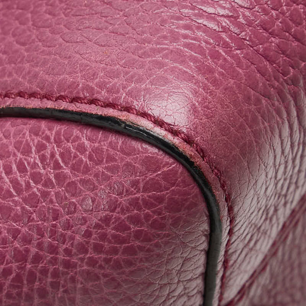 グッチ ハンドバッグ ショルダーバッグ 2WAY パープル レザー レディース GUCCI 【中古】