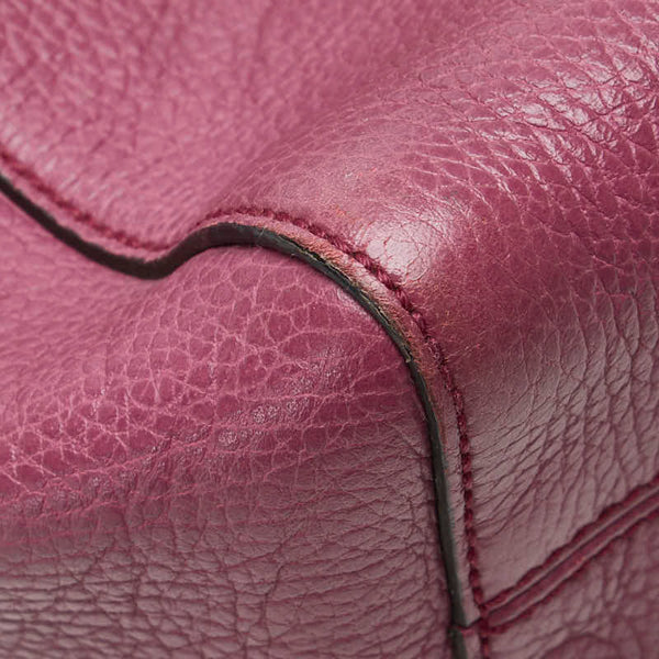 グッチ ハンドバッグ ショルダーバッグ 2WAY パープル レザー レディース GUCCI 【中古】