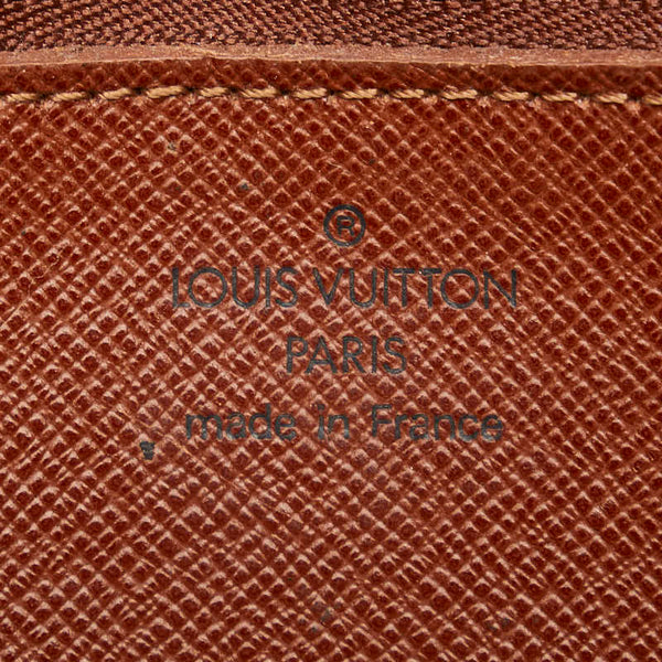 ルイ ヴィトン モノグラム ジュヌフィーユPM 斜め掛け ショルダーバッグ M51227 ブラウン PVC レザー レディース LOUIS VUITTON 【中古】