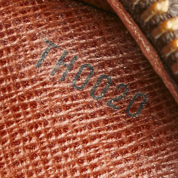 ルイ ヴィトン モノグラム ジュヌフィーユPM 斜め掛け ショルダーバッグ M51227 ブラウン PVC レザー レディース LOUIS VUITTON 【中古】