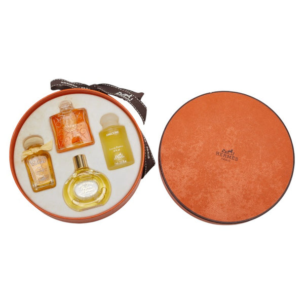 エルメス ミニ香水4本セット クリア ガラス レディース HERMES 【中古】