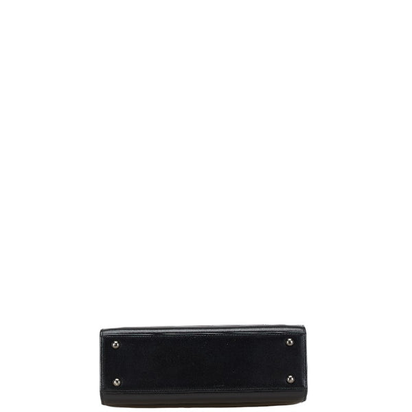 ジバンシー ハンドバッグ ブラック レザー レディース Givenchy 【中古】