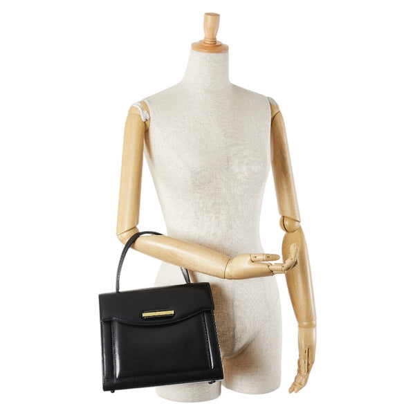 ジバンシー ハンドバッグ ブラック レザー レディース Givenchy 【中古】