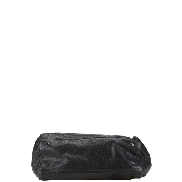トリーバーチ ハンドバッグ ショルダーバッグ 2WAY ブラック レザー レディース Tory Burch 【中古】