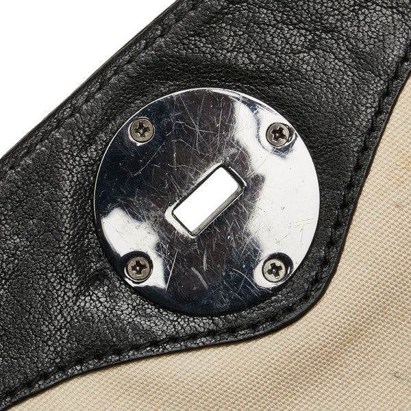 トリーバーチ ハンドバッグ ショルダーバッグ 2WAY ブラック レザー レディース Tory Burch 【中古】