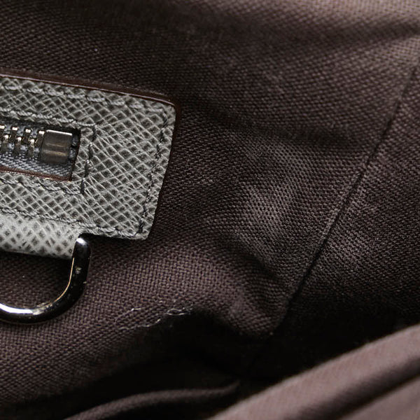 ルイ ヴィトン タイガ ロマンGM 斜め掛け ショルダーバッグ M32626 グラシエ グレー レザー レディース LOUIS VUITTON 【中古】