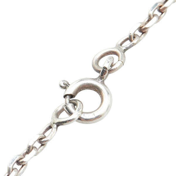 シャネル カメリア フラワー 花 ネックレス SV925 シルバー レディース CHANEL 【中古】