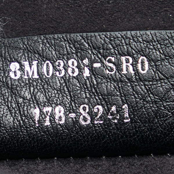 フェンディ キャナイ スモール 斜め掛け チェーン ショルダーバッグ 8M0381 ブラック レザー レディース FENDI 【中古】