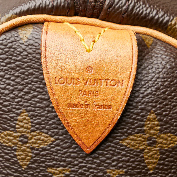 ルイ ヴィトン モノグラム キーポル50 ボストンバッグ ショルダーバッグ M41426 ブラウン PVC レザー レディース LOUIS VUITTON 【中古】