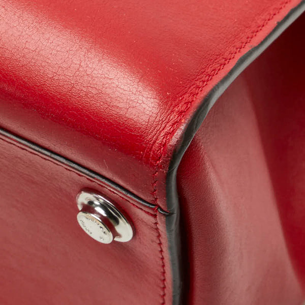 ルイ ヴィトン シティスティーマーPM ハンドバッグ ショルダーバッグ 2WAY M51030 ルージュ レッド レザー レディース LOUIS VUITTON 【中古】