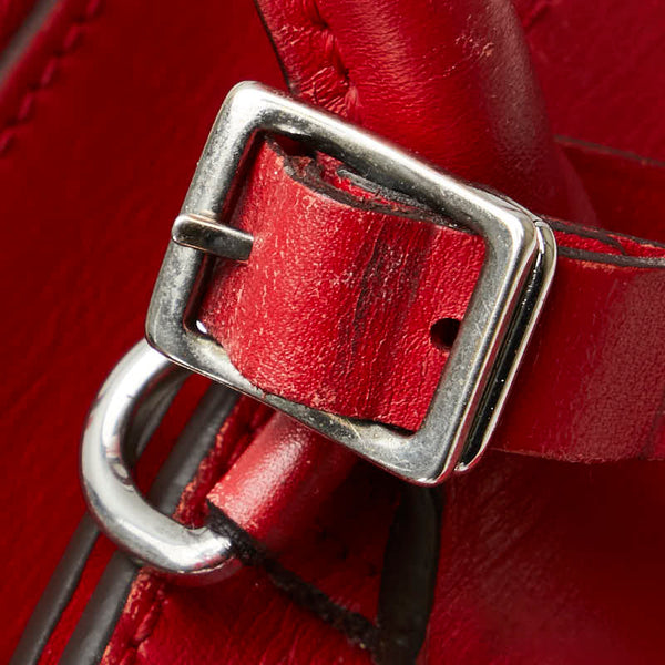 ルイ ヴィトン シティスティーマーPM ハンドバッグ ショルダーバッグ 2WAY M51030 ルージュ レッド レザー レディース LOUIS VUITTON 【中古】
