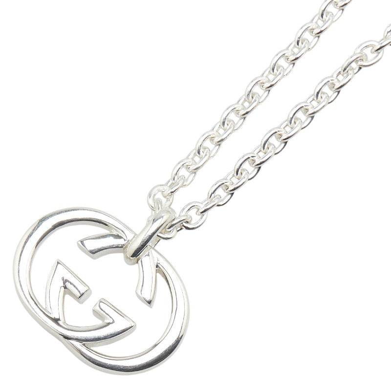 グッチ インターロッキングG ネックレス SV925 シルバー レディース GUCCI 【中古】