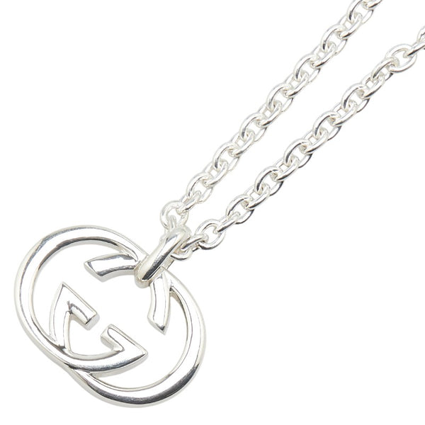 グッチ インターロッキングG ネックレス SV925 シルバー レディース GUCCI 【中古】