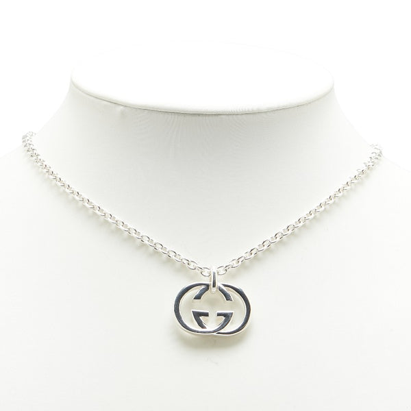 グッチ インターロッキングG ネックレス SV925 シルバー レディース GUCCI 【中古】