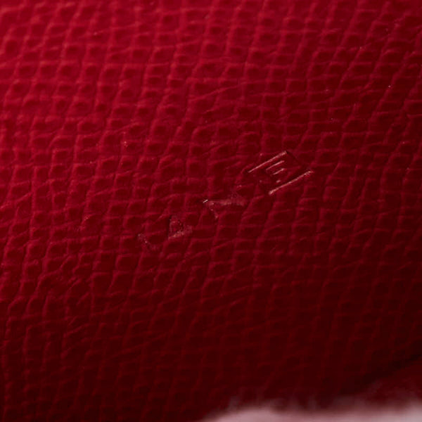 エルメス 手帳カバー ワインレッド グレネムッシュ レディース HERMES 【中古】