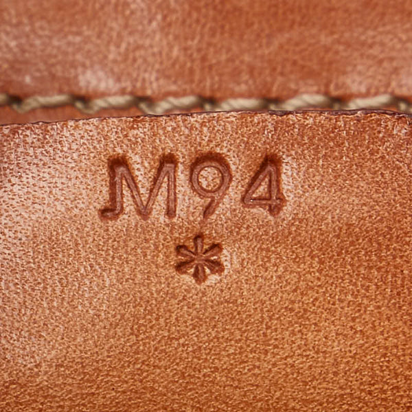 セリーヌ マカダム スターボール 斜め掛け ショルダーバッグ ブラウン PVC レザー レディース CELINE 【中古】