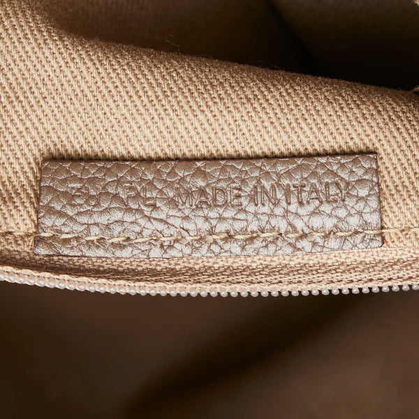 カルティエ マルチェロ トートバッグ ハンドバッグ ホワイト ベージュ キャンバス パイソン レディース CARTIER 【中古】