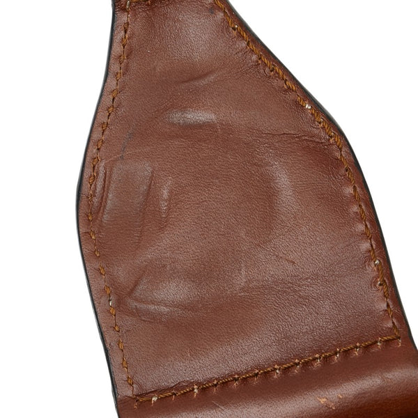 グッチ GGスプリーム 斜め掛け ショルダーバッグ 453189 ベージュ ブラック ブラウン PVC レザー レディース GUCCI 【中古】