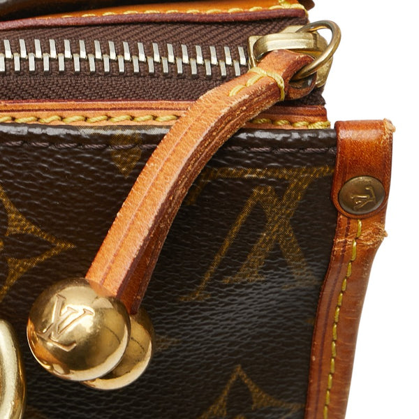 ルイ ヴィトン モノグラム ポパンクール オ トートバッグ ハンドバッグ M40007 ブラウン PVC レザー レディース LOUIS VUITTON 【中古】