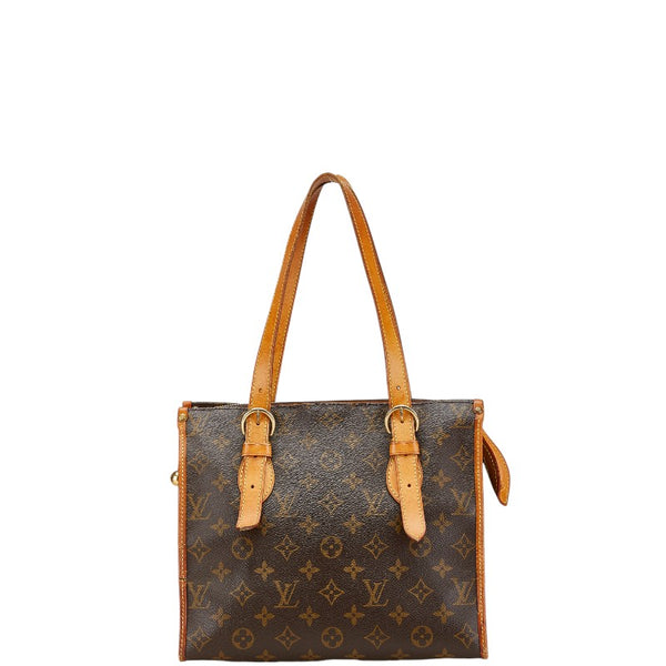 ルイ ヴィトン モノグラム ポパンクール オ トートバッグ ハンドバッグ M40007 ブラウン PVC レザー レディース LOUIS VUITTON 【中古】