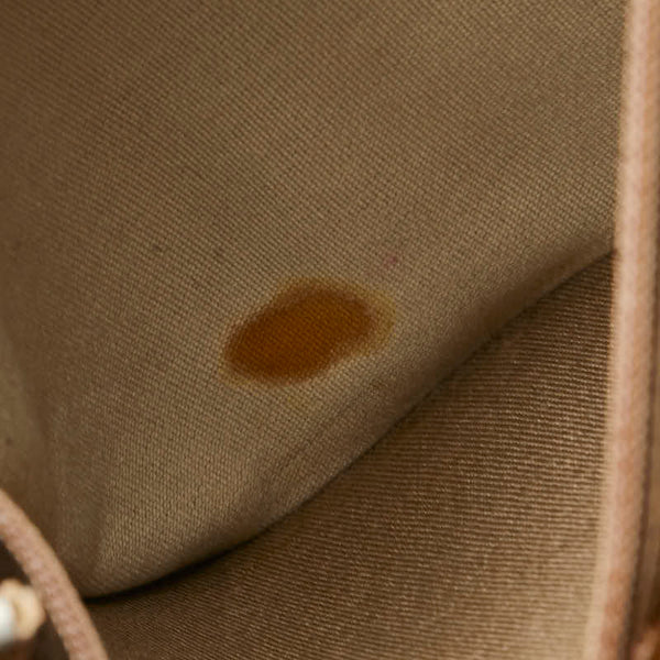 グッチ オールドグッチ シェリーライン ハンドバッグ トートバッグ 02 37 1300 ベージュ PVC レザー レディース GUCCI 【中古】