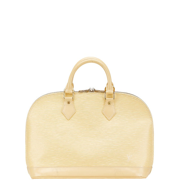 ルイ ヴィトン エピ アルマPM ハンドバッグ M5214A ヴァニラ ベージュ レザー レディース LOUIS VUITTON 【中古】