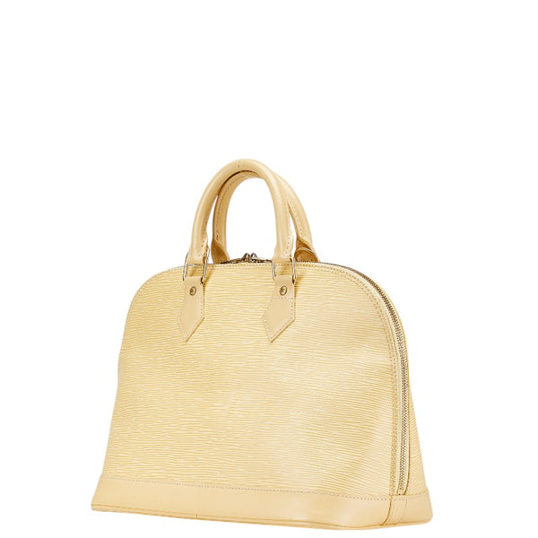 ルイ ヴィトン エピ アルマPM ハンドバッグ M5214A ヴァニラ ベージュ レザー レディース LOUIS VUITTON 【中古】