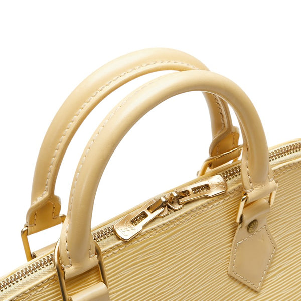 ルイ ヴィトン エピ アルマPM ハンドバッグ M5214A ヴァニラ ベージュ レザー レディース LOUIS VUITTON 【中古】