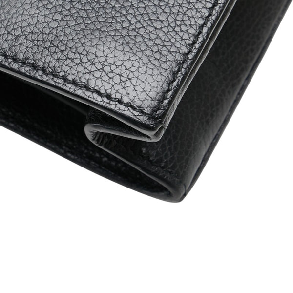 グッチ ズゥミ 斜め掛け ショルダーバッグ 576388 ブラック レザー レディース GUCCI 【中古】