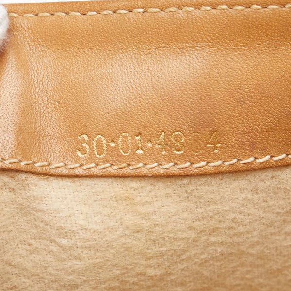 グッチ マイクロGG オールドグッチ 斜め掛け ショルダーバッグ ベージュ PVC レザー レディース GUCCI 【中古】