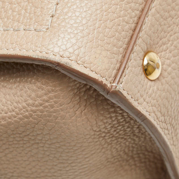 サルヴァトーレフェラガモ エイミー ガンチーニ ハンドバッグ ショルダーバッグ 2WAY EE-21 F478 ベージュ レザー レディース Salvatore Ferragamo 【中古】