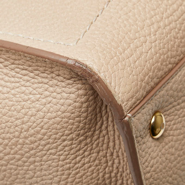 サルヴァトーレフェラガモ エイミー ガンチーニ ハンドバッグ ショルダーバッグ 2WAY EE-21 F478 ベージュ レザー レディース Salvatore Ferragamo 【中古】