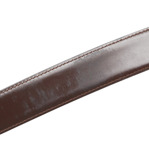 サルヴァトーレフェラガモ ガンチーニ リバーシブル ベルト ブラック ブラウン レザー メンズ Salvatore Ferragamo 【中古】