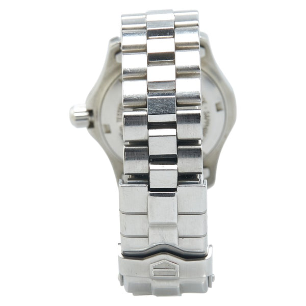 タグホイヤー プロフェッショナル200 腕時計 WK1315-0 クオーツ ブラック文字盤 ステンレススチール レディース TAG HEUER 【中古】